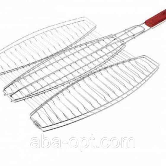 Решетка-гриль на три риби 40 х 37 см (шт).Aba-Opt Одесса