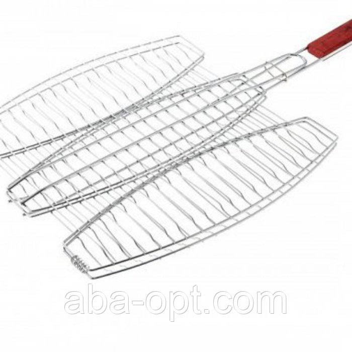 Решетка-гриль на три риби 40 х 37 см (шт).Aba-Opt Одесса - изображение 1