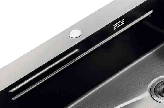 Мийка Zerix ZH8045-SET-05 NANO-SILVER з нержавіючої сталі, комплект (3.0/0.8) (ZM5586) Харків