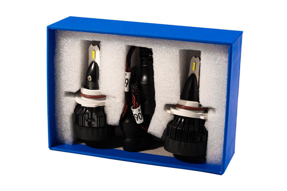 Комплект LED ламп HeadLight Mi7 HB4 (P22d) 55W 12V 4000Lm с активным охлаждением Харьков - изображение 2