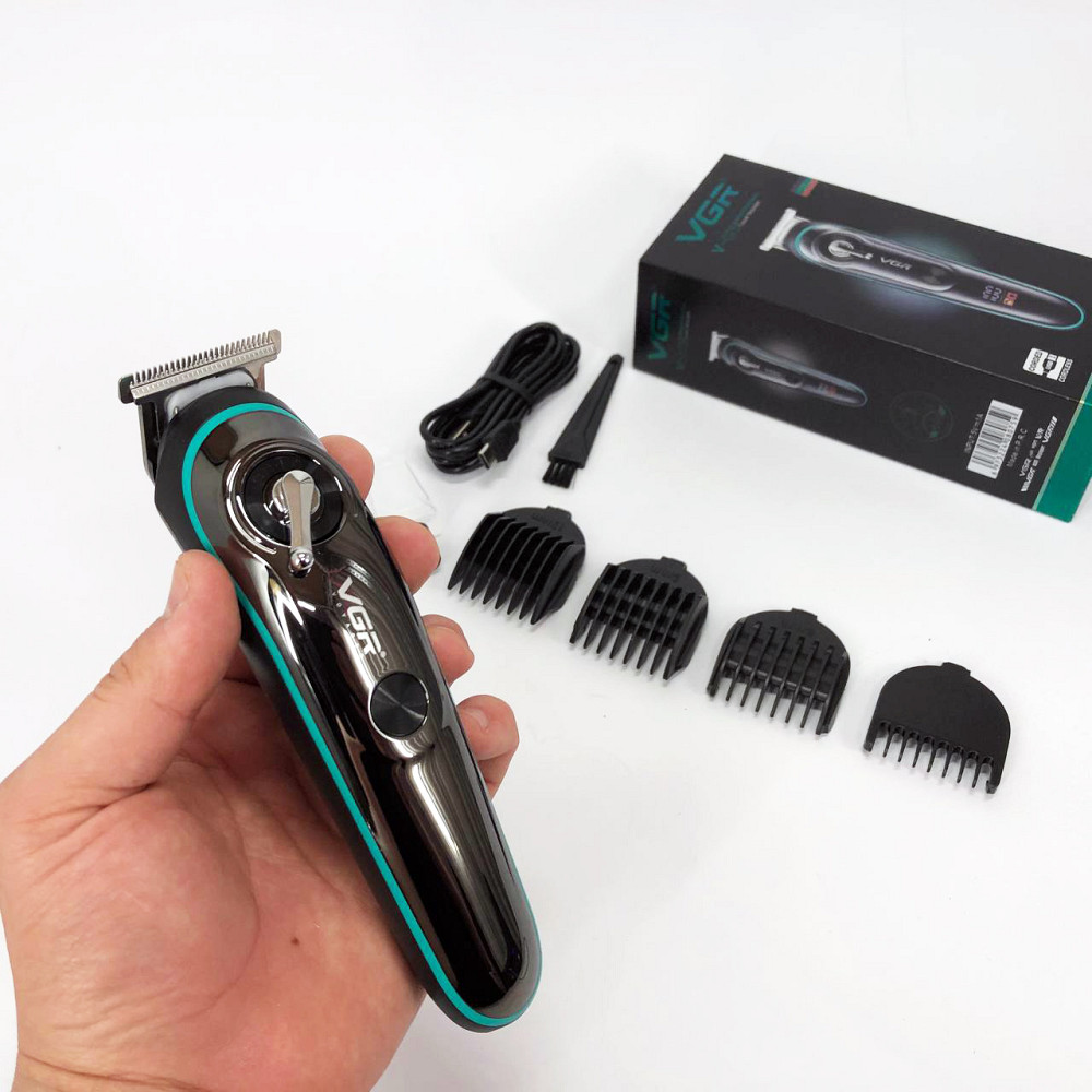 Електромашинка для волосся VGR, Машинка для стрижки на акумуляторі Машинка стрижки від акб VN-53 Львів - фото 14