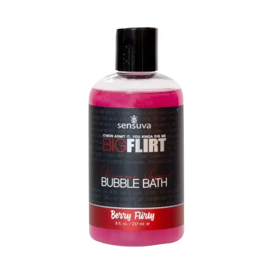 Піна для ванни Sensuva — Big Flirt Pheromone Bubble Bath — Berry Flirty (237 мл) Львов