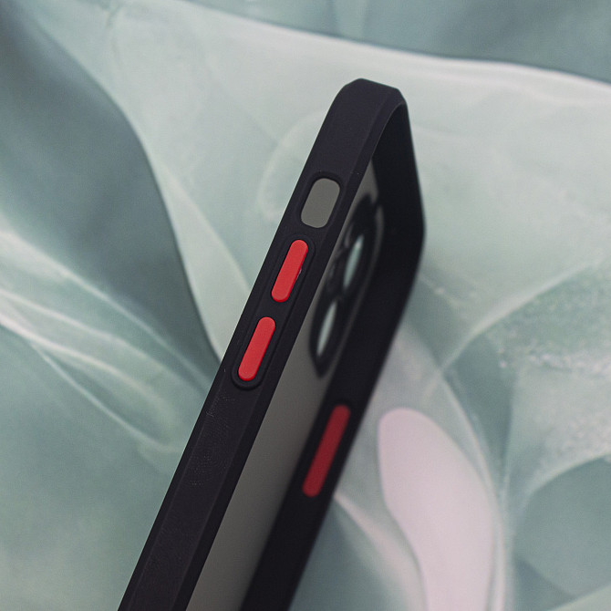 Чехол Funda Bumper Mat Case for iPhone 12 Pro Max Black Київ - фото 4