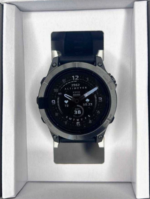 Garmin Epix Pro Gen 2 Sapphire 47mm Carbon G. DLC Tit. Харьков - изображение 4