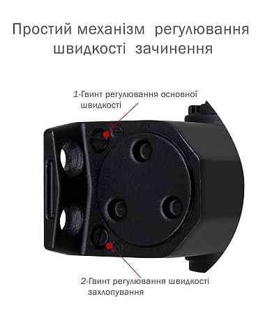 Дотягувач дверей RYOBI 9903 black 65 кг Київ