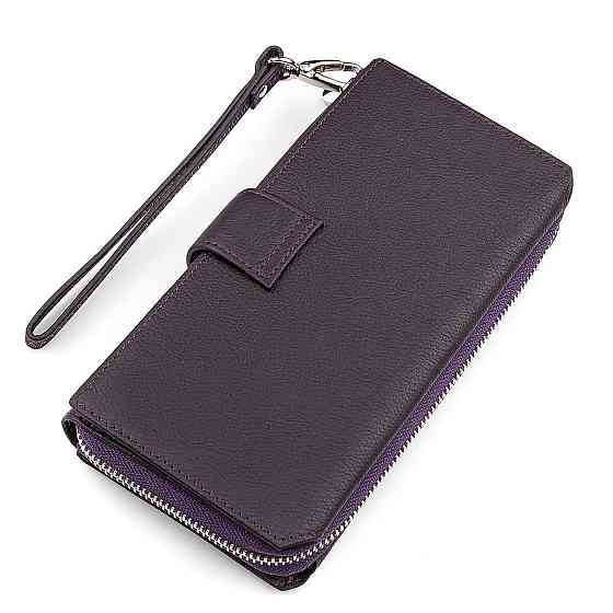 Гаманець жіночий ST Leather 18455 (SТ228) зручний Фіолетовий Київ