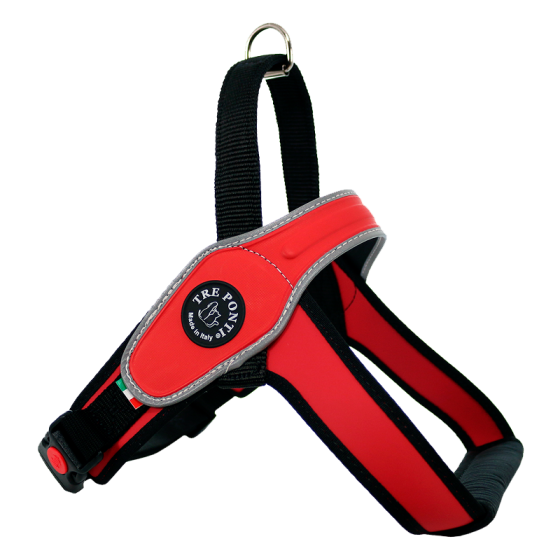 Шлея для великих собак Tre Ponti Size XXL Red Луцк