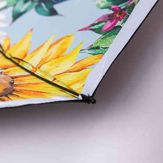 Елегантний механічний зонт з принтом, діаметр 100 см Київ