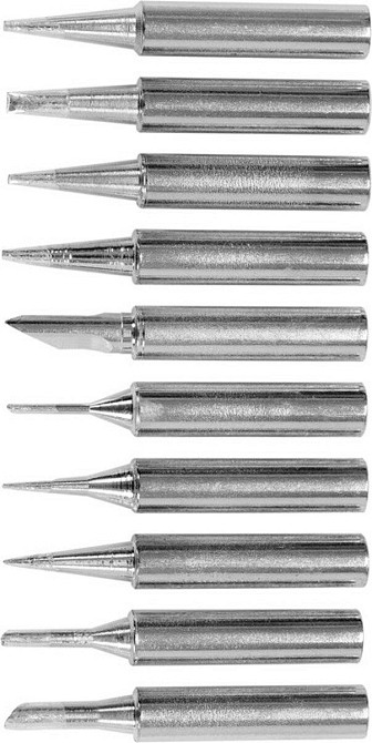 Жала до паяльників різної форми тип 900М YATO, тримач Ø= 4,5/ 6 мм, компл. 10 шт [24/240] Одеса - фото 1