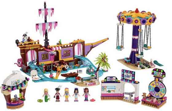 Конструктор Friends «Прибрежний парк розваг»,1266 деталей. Киев