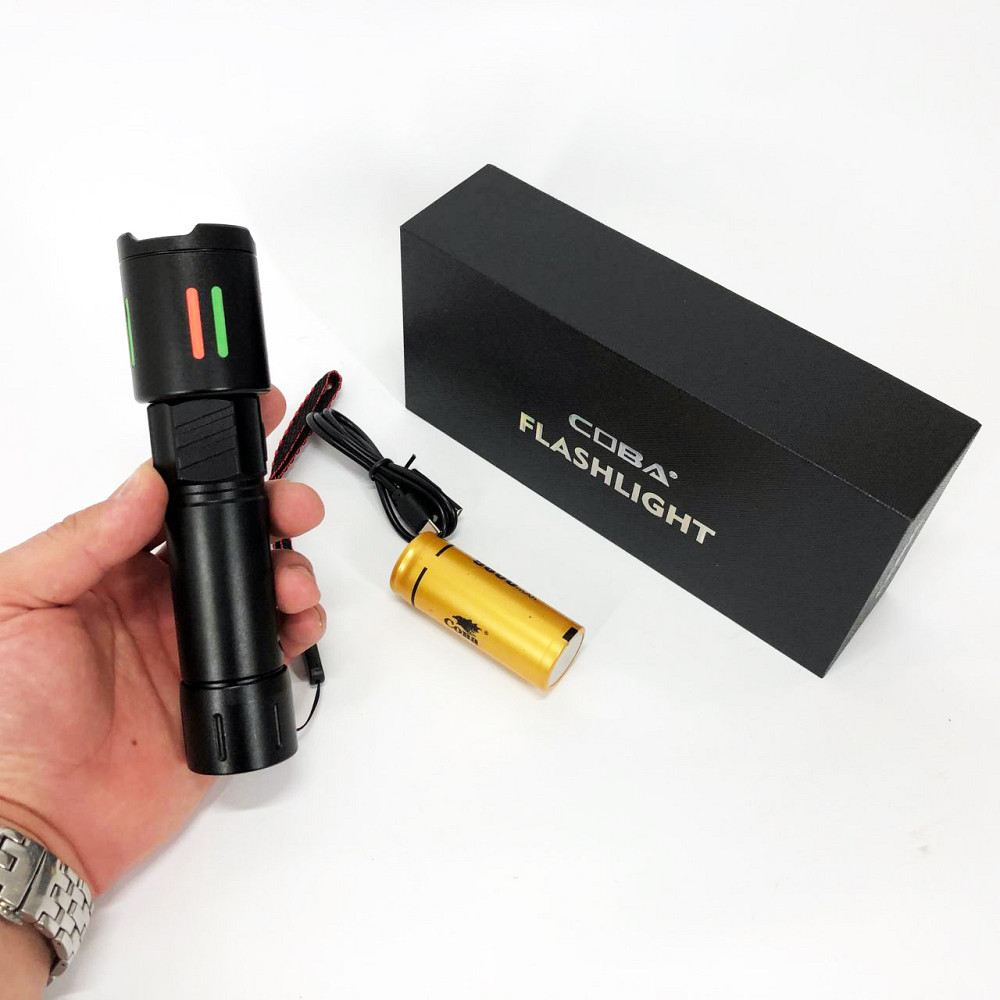 Яркий тактический фонарик CB-611-TG, Точечный ручной фонарь, Лучший тактический фонарь TI-99 Львов - изображение 7