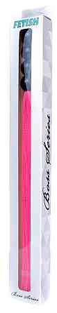 Силиконовый флогер ( длина 37 см ) Fetish Boss Series - Silicone Whip Pink 14
