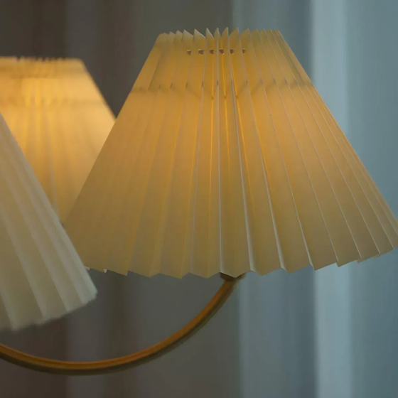 Люстра светодиодная потолочная 6912 Патриция (Золотистый) 3 плафона Винница