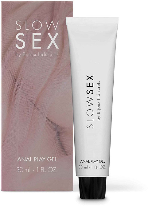 Гель для анальной стимуляции на водной основе ANAL PLAY Slow Sex by Bijoux Indiscrets, 30 мл Sex Aura Киев - изображение 1