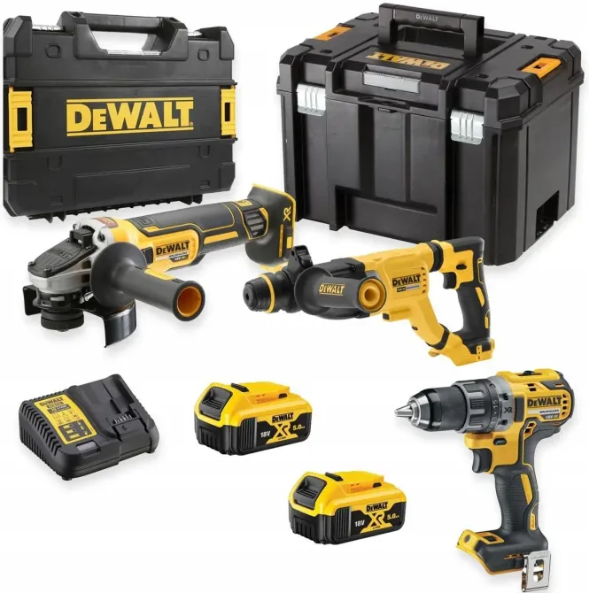 ZESTAW 18V DeWalt DCK327P2T BRUSHLESS - 2 Акумулятори 18V/5.0Ah Київ - фото 1