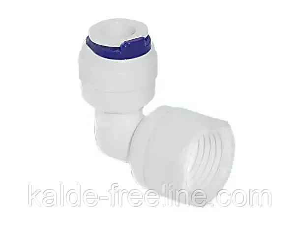 Угол для обратного осмоса ВР-QC; 1/4"ВР-1/4"QC; DCC-018. Харків - фото 1