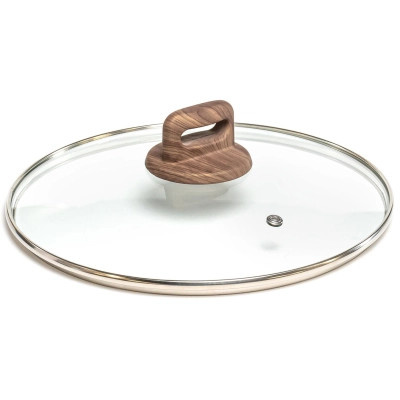 Сковорода Hölmer Wood кована з кришкою 28 см (FP-22528-SWBL Wood) Винница - изображение 6