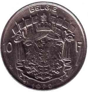 Монета 10 франков. 1978 год, Бельгия. (Belgie) Полтава