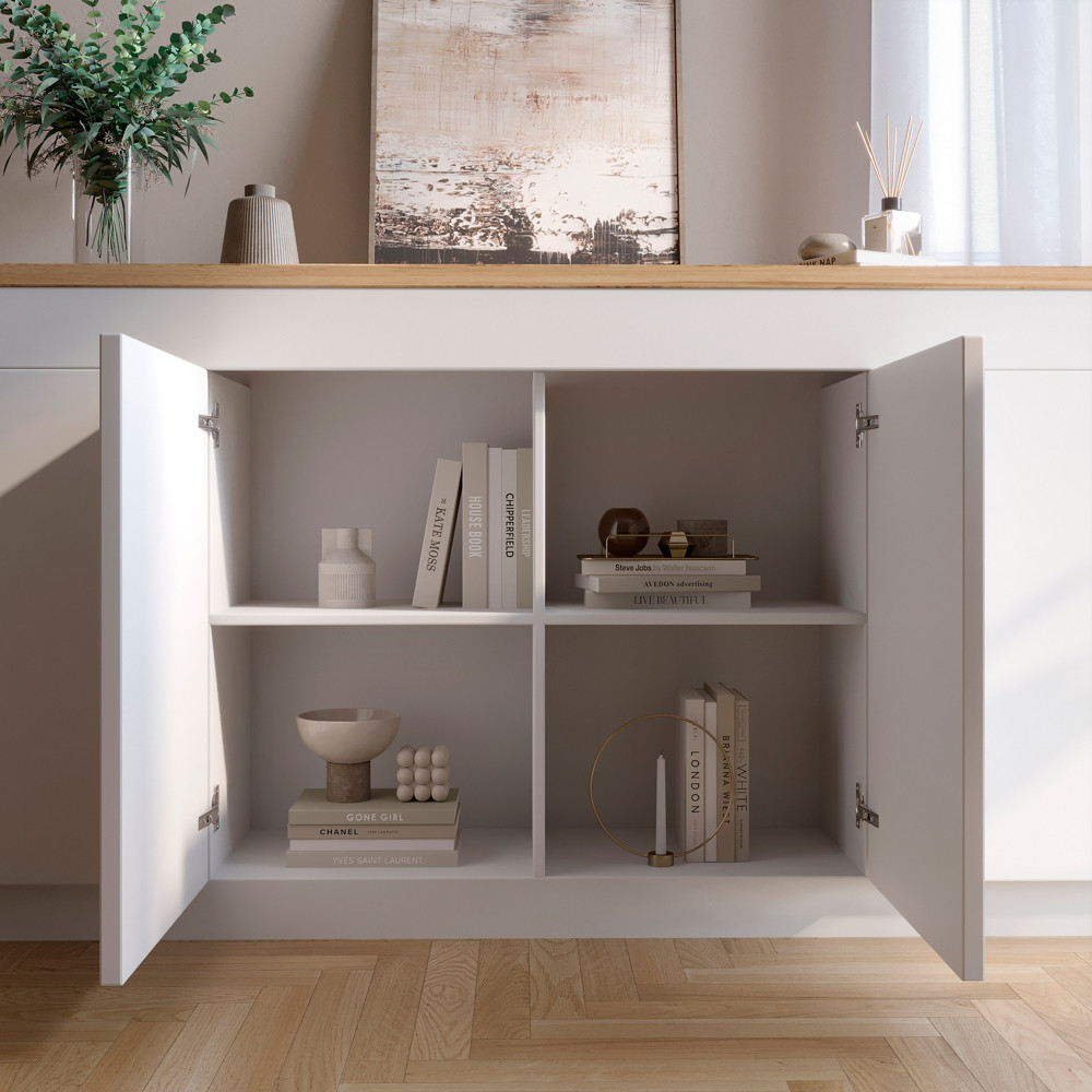 Великий комод LION Ларрі-1 Нiмфея альба/Дуб Аппалачи (LION-041009) Львів - фото 3