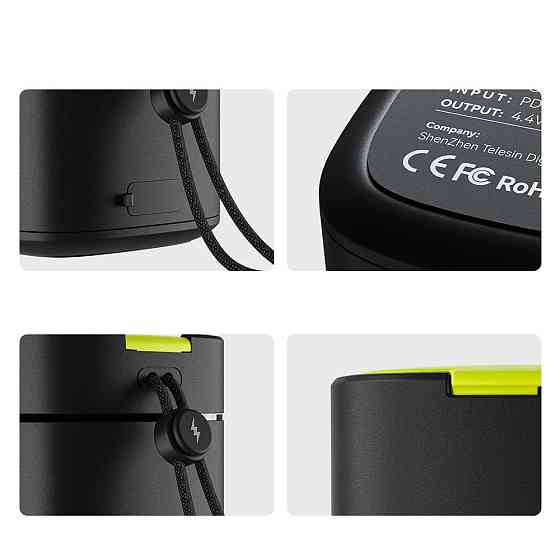 Швидка зарядка GoPro 12/11/10/9 Telesin FCC-001 Київ