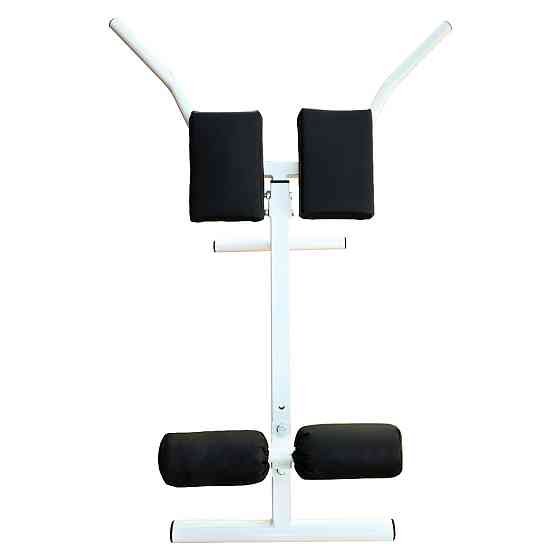 Лавка для гіперекстензії 45 градусів KZ-831 складна Тренажери для преса, гіперекстензії регульована Київ