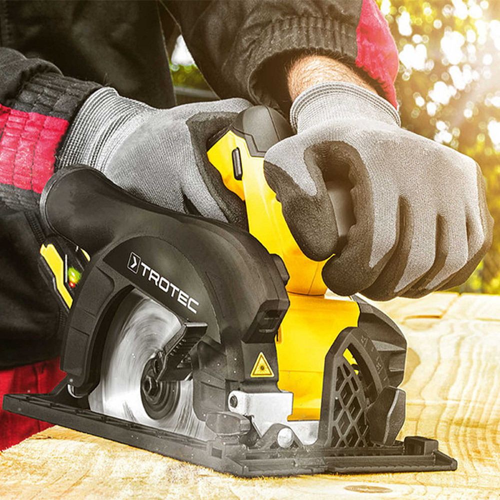 Пила циркулярная аккумуляторная Trotec PCSS 10-20V + кейс (4430000110) Вінниця - фото 10