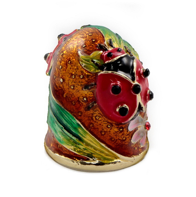 Наперсток коллекционный Божья коровка Киев - изображение 1