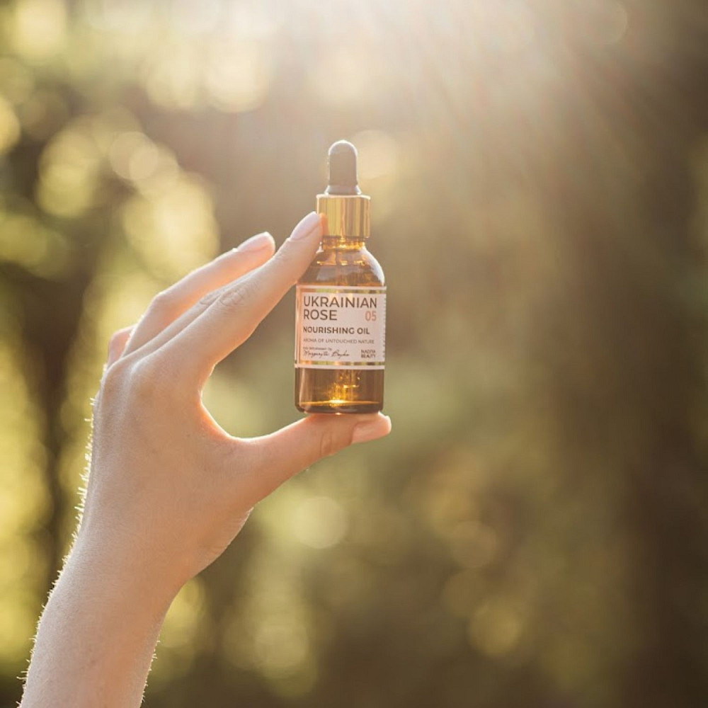 Увлажняющий комплекс натуральных масел для кожи лица и рук с витаминами Ukrainian Rose 30 мл Киев - изображение 3