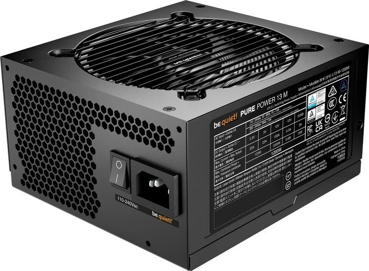 Блок живлення be quiet! Pure Power 13 M 1200W (BP029EU) ( 24128 ) Харьков - изображение 3