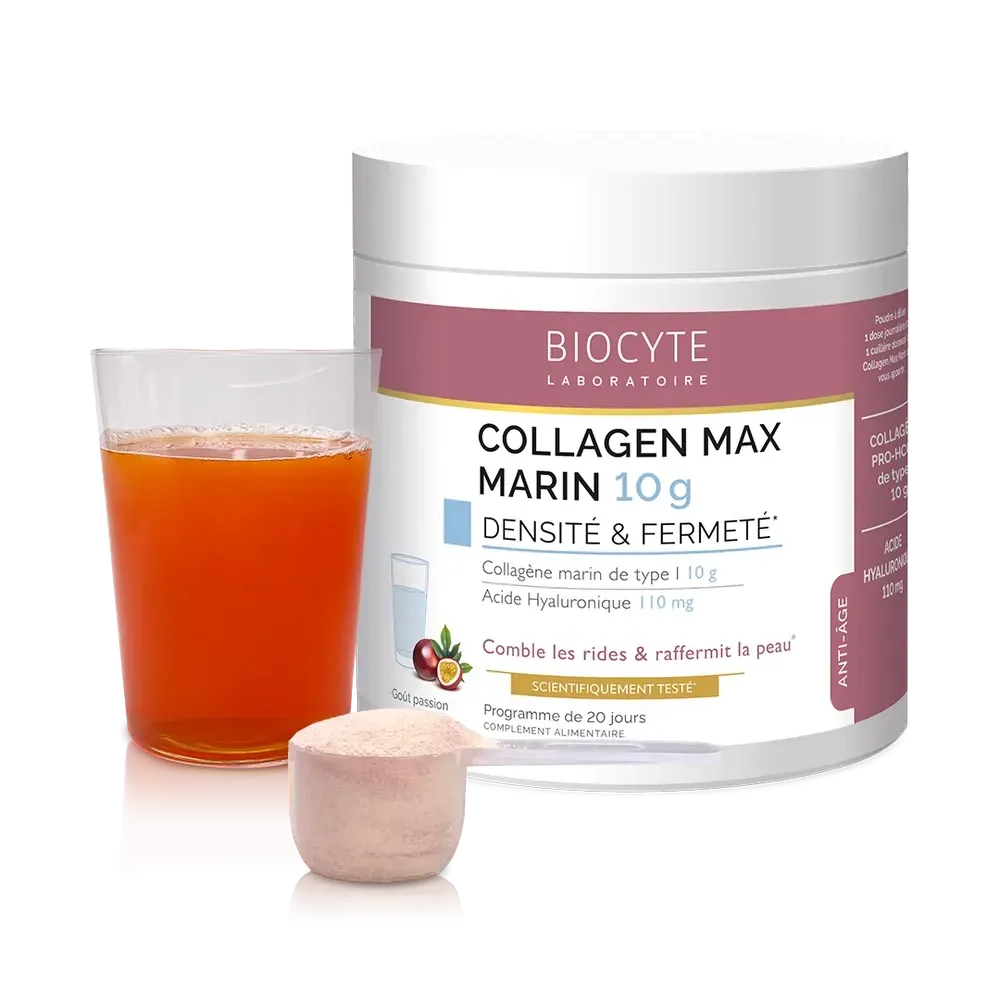 Biocyte COLLAGEN MAX 10g Marin NEW Бустер, морской коллаген 10 г с ГК, 220г Днепр - изображение 1