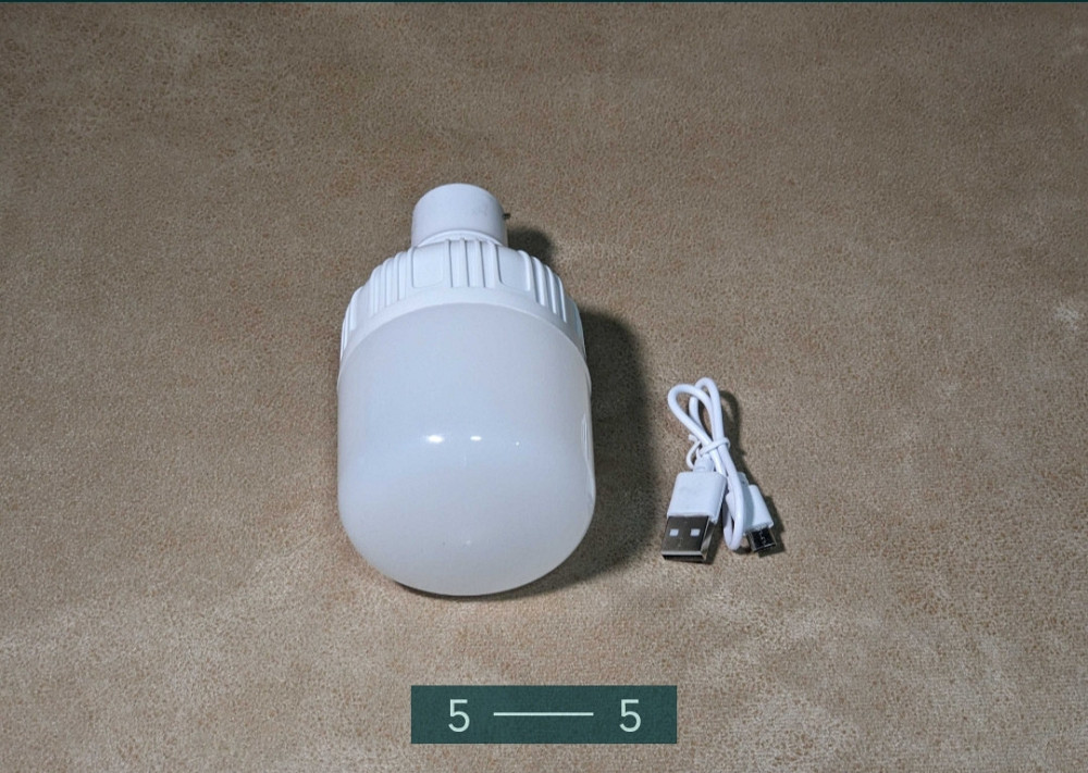 Підвісна LED-лампа, світильник з акумулятором.Фонарик 100 Вт. Київ - фото 5