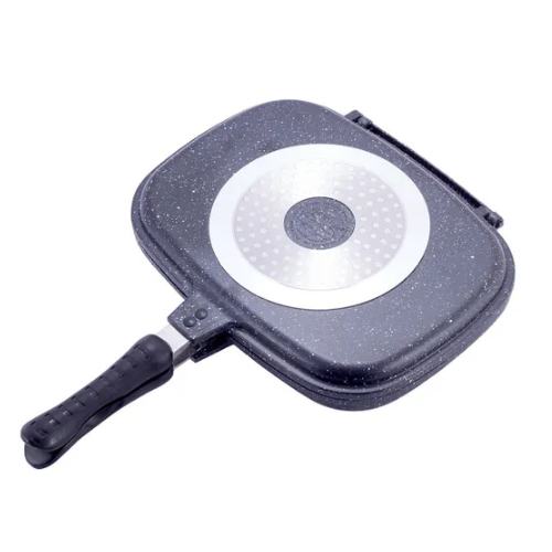 Сковорідка-гриль d32см литий алюміній а/п Black marble 4432 KAMILLE Житомир - изображение 4