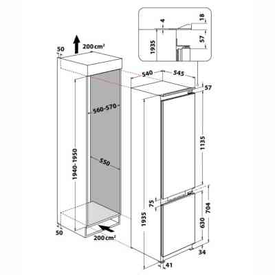 Холодильник Indesit INC20T321EU Винница