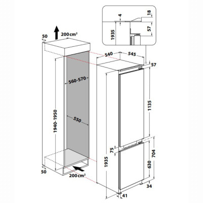 Холодильник Indesit INC20T321EU Винница - изображение 4
