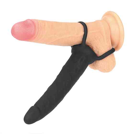 Насадка для подвійного проникнення - Anal Indulgence Collection Silicone Fantasy Double Prober Sex Aura Київ