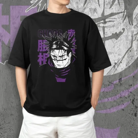 Футболка для підлітка хлопчика з принтом Магическая Битва Чосо Розмір 160 Anime10541 Дніпро