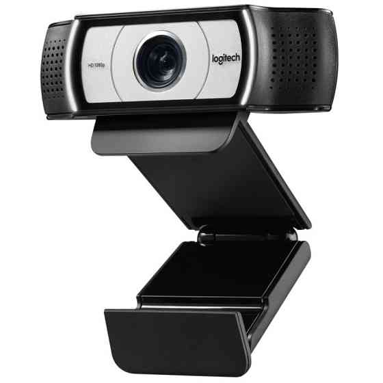 Вебкамера Logitech C9301 HD (960-000972) з мікрофоном Чорний Харків