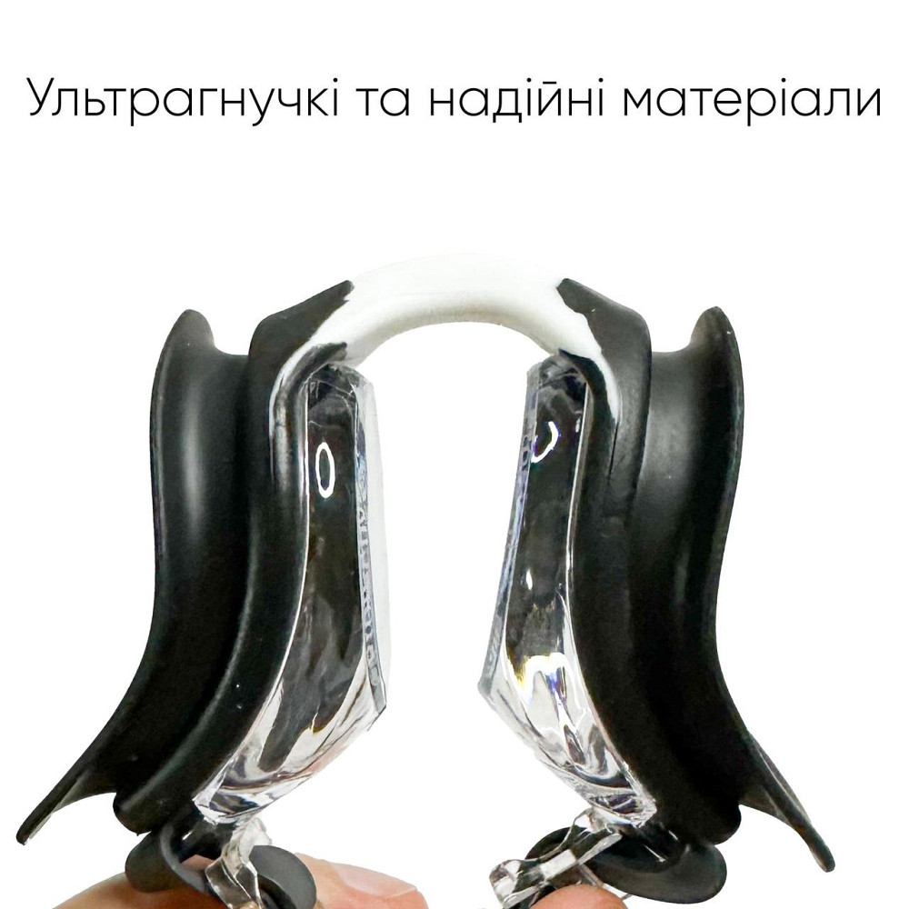 Дитячі окуляри для плавання Renvo Apure JR Anti-fog  Чоний OSFM (1SG100-013) Київ - фото 3