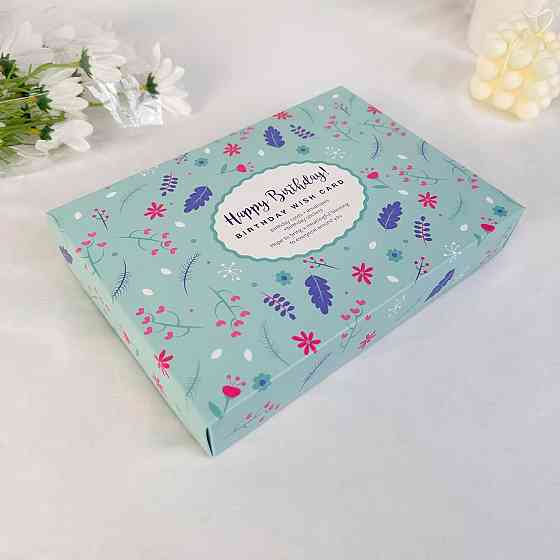 Набір вітальних листівок, 50 шт., святковий комплект «Happy Birthday», листівки для привітань з днем народження Кам'янець-Подільський