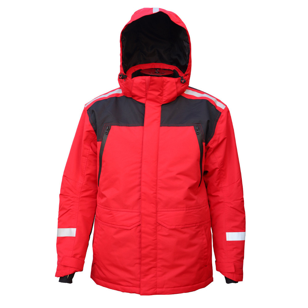 Куртка-парка зимняя рабочая Sizam Edinburgh, красная, XXL Ровно - изображение 2