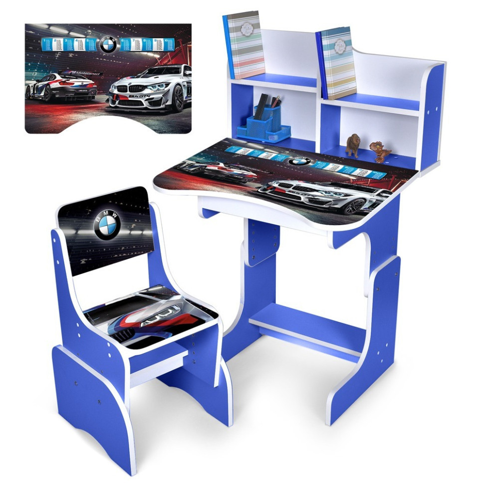 Детская Парта N 2071-7-4 синий со стульчиком Винница - изображение 1