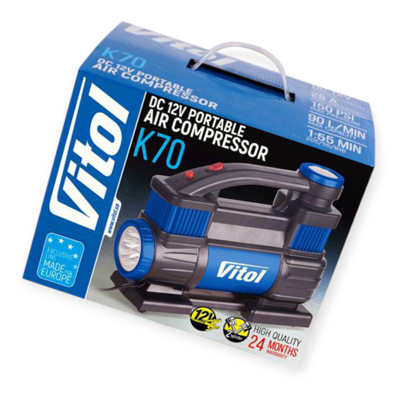 Компрессор 2 цилин 300w/10атм/90л/25а/5м шланг спирал/фонарь/клемы Мукачево - изображение 1