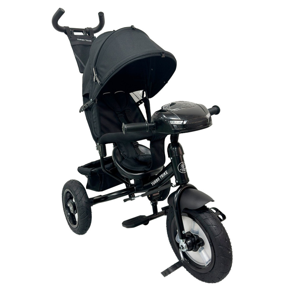 Дитячий триколісний велосипед MT 1006-1 чорний Вінниця - фото 1