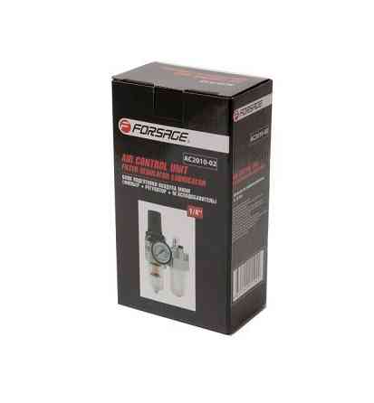 Блок подготовки воздуха мини для пневмосистемы (фильтр-регулятор + лубрикатор) 1/4 диапазон регулировки Одесса