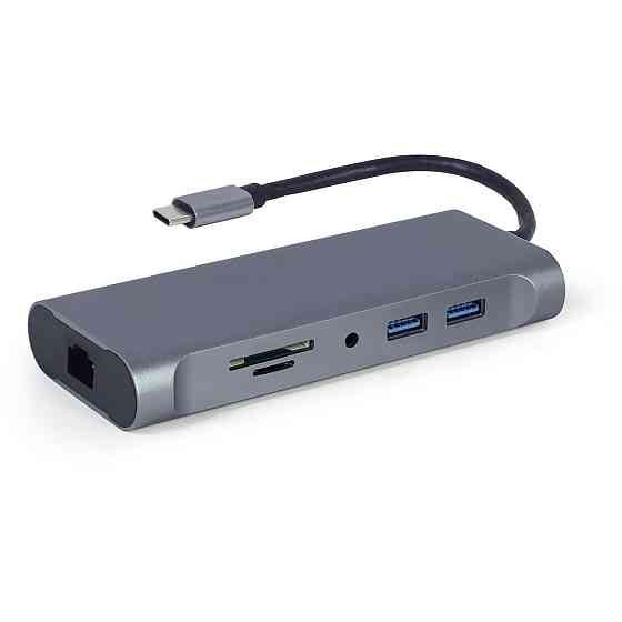 Док-станція Cablexpert USB-C 7-в-1 (A-CM-COMBO7-01) ( Сірий ) Харків