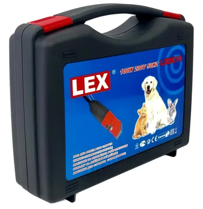 Машинка для стрижки животных LEX LXDC10 – 100 Вт, насадки 3–12 мм, профессиональная Львов - изображение 3
