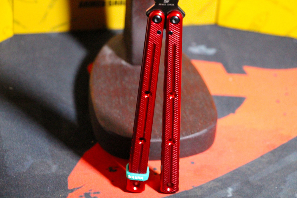 Тренувальний ніж метелик балісонг Kraken v3 від Armed Shark Новий Київ - фото 3