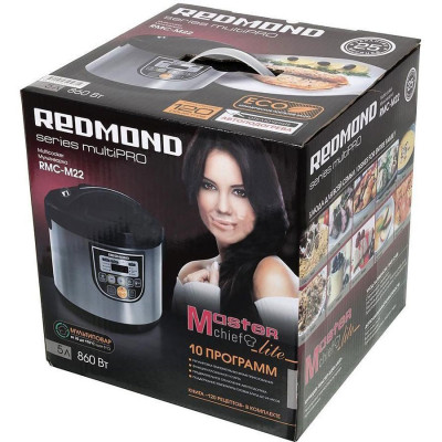 Мультиварка Redmond RMC-M22 Black Винница - изображение 6