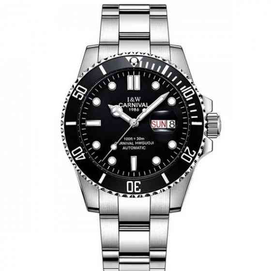 Годинник чоловічий наручний Carnival Patent (Сріблясті) Вінниця