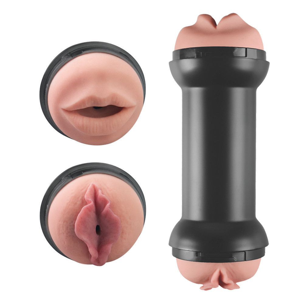 Мастурбатор - Traning Master Double Side Stroker Mouth And Pussy Sex Aura Київ - фото 8